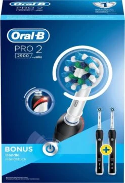 Oral B Oral_B Pro 2 - 2900 - Duoverpakking Elektrische Tandenborstel - Zwart 24 Oral B Oral_B Pro 2 - 2900 - Duoverpakking Elektrische Tandenborstel - Zwart -Mondelinge Benodigdheden Winkel 818x1200