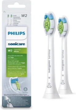 Philips Sonicare W2 Optimal White HX6062/10 - Opzetborstel - 2 Stuks