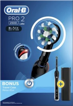 Oral B Oral-B Pro 2 2500 - Zwart - Elektrische Tandenborstel -Mondelinge Benodigdheden Winkel 835x1200 2