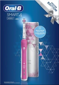 Oral B Oral-B Smart 4 4500 - Roze - Elektrische Tandenborstel -Mondelinge Benodigdheden Winkel 835x1200 4