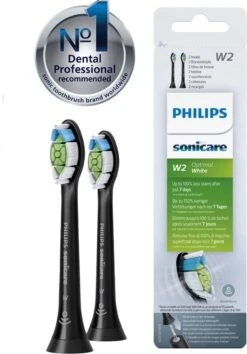 Philips Sonicare W2 Optimal White HX6062/13 - Opzetborstels - 2 Stuks -Mondelinge Benodigdheden Winkel 838x1200 2