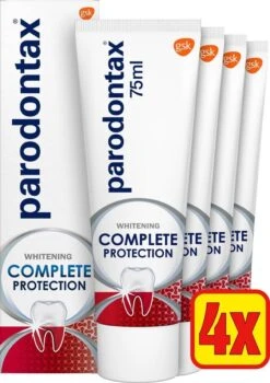 Parodontax Complete Protection Whitening - Tandpasta - Tegen Bloedend Tandvlees - 4x75 Ml 18 Parodontax Complete Protection Whitening - Tandpasta - Tegen Bloedend Tandvlees - 4x75 Ml -Mondelinge Benodigdheden Winkel 846x1200