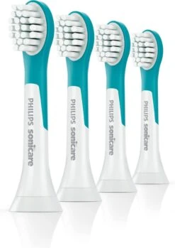 Philips Sonicare For Kids HX6034/33 - Opzetborstel 4 Stuk(s) - Turkoois -Mondelinge Benodigdheden Winkel 849x1200