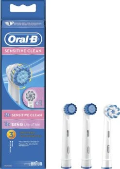 Oral B Ral B Opzetborstel Sensitive Clean 3 Stuks -Mondelinge Benodigdheden Winkel 853x1200 3