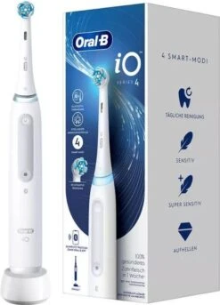 Braun Oral-B IO 4 Elektrische Tandenborstel Wit -Mondelinge Benodigdheden Winkel 864x1200