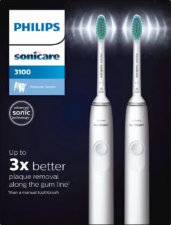 Philips Sonicare Series 3100 HX3675/13 - Elektrische Tandenborstel - Wit - Duopack -Mondelinge Benodigdheden Winkel 915x1200 2