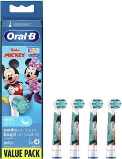 Oral B Oral-B Stages Power Mickey Mouse Opzetborstels 4pcs -Mondelinge Benodigdheden Winkel 917x1200 1
