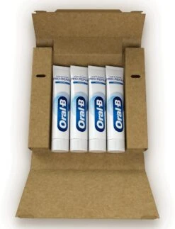 Oral B Oral-B Tandvlees & Glazuur Pro-Repair Origineel - Voordeelverpakking 4 X 100 Ml - Tandpasta Verpakt In Gerecycleerd Karton -Mondelinge Benodigdheden Winkel 918x1200 1
