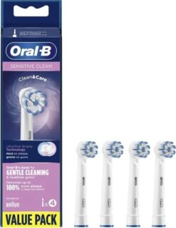 Oral B Oral-B Sensitive Clean - Opzetborstels - 4 Stuks -Mondelinge Benodigdheden Winkel 925x1200
