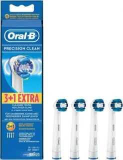 Oral B Oral-B Precision Clean Opzetborstels - 4 Stuks -Mondelinge Benodigdheden Winkel 927x1200 2