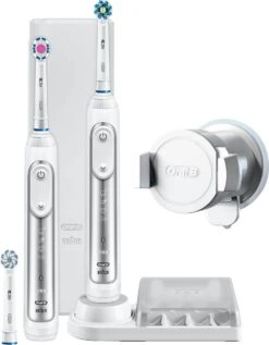 Oral B Oral-B Genius 8900 - Elektrische Tandenborstel Duoverpakking - Wit -Mondelinge Benodigdheden Winkel 935x1200