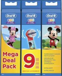 Oral B Oral-B Kids Opzetborstels Met Disney Mickey Mouse-figuren, 9 Stuks 13 Oral B Oral-B Kids Opzetborstels Met Disney Mickey Mouse-figuren, 9 Stuks -Mondelinge Benodigdheden Winkel 984x1200 1