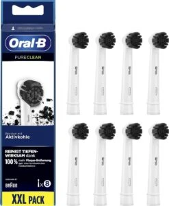 Oral B Oral-B Pure Clean Opzetborstel - 8 Stuks -Mondelinge Benodigdheden Winkel 989x1200